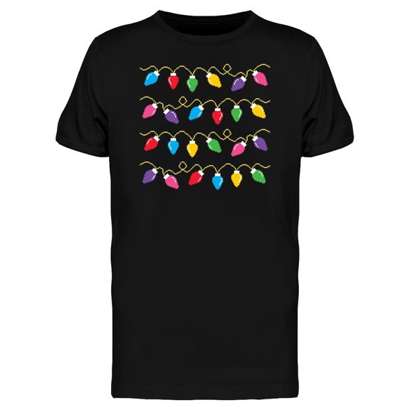 Christmas Lights Stream Tee Men's -Image by Shutterstock