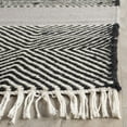 thumbnail image 3 of SAFAVIEH Kilim KLM103A Handwoven Grey / Black Rug, 3 of 4