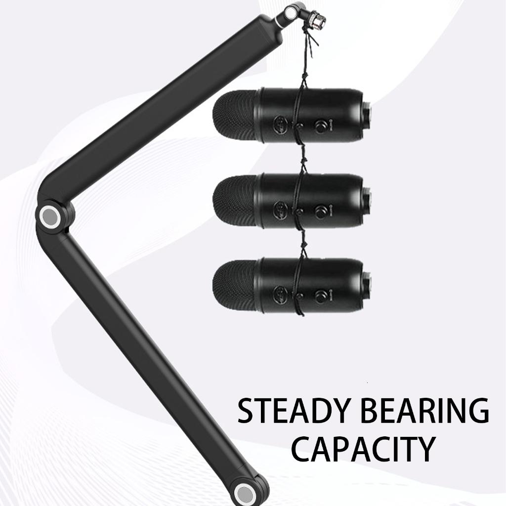 Oasiva Microphone Arm Stand 360 Degree Rotating Suspension Boom Mic Stand with Clamp