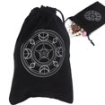 thumbnail image 4 of Bag, Durable Satin Drawstring Pouch Convenient Tarot Bags, for Jewelry Tarot Cards 1,2,3,4,5,6,7,8, 4 of 7