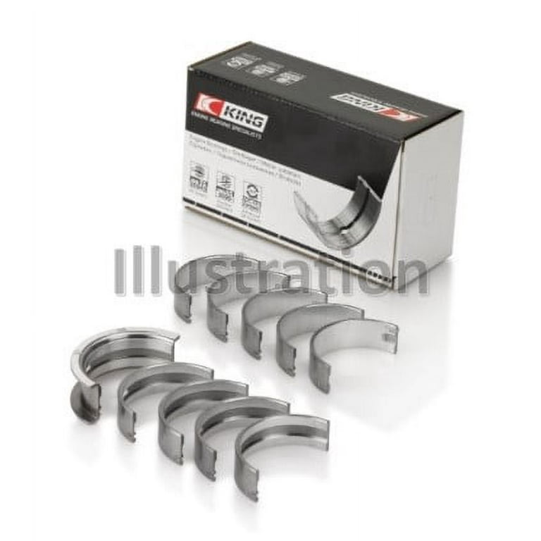 King Bearings Rod Bearing Set Coated SBC w/2.100 Pin Dia. CR 807XPNC 020 King Bearings Rod Bearing Set Coated SBC w/2.100 Pin Dia. CR 807XPNC 020