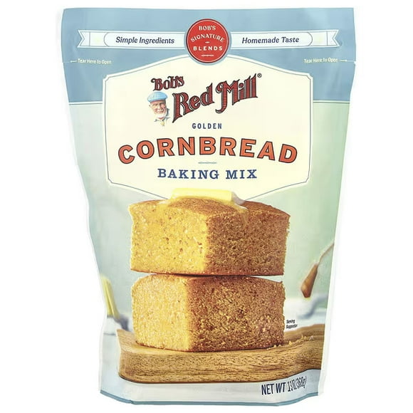 Bob's Red Mill , Mélange à Pâtisserie pour Pain de Maïs Doré, 13 oz (368 g)