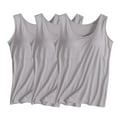 thumbnail image 2 of Horkkom 3 Pack Plus Size Tank Tops for Women Summer Workout Tank Tops Casual Comfy Loose Sleeveless Undershirt S-4XL, 2 of 3