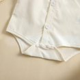 thumbnail image 4 of OJSFQUFP Newborn Baby Boy Clothes Gentleman Wedding Suit Infant Outfits Formal Dress Shirt+Suspender Pants, 4 of 9