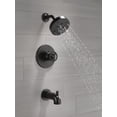 thumbnail image 2 of Delta T14458-Lhd Trinsic Monitor 14 Series Tub And Shower Trim Package - Black, 2 of 9
