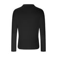 thumbnail image 4 of Tops for Women Trendy Viikei Womens Hoodies Sweatshirts,Tops for Women Clearance Sale,Ladies' Casual Solid Color Hollow Round Neck Pullover Long Sleeved Top Black S, 4 of 5