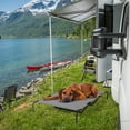 thumbnail image 4 of Ktaxon 63"D x 37"W Elevated Raised Cooling Cots Bed for Large Dogs, Portable Indoor & Outdoor Pet Hammock with Skid-Resistant Feet, 4 of 8