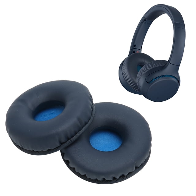 Cojines de Almohadilla de Oreja, Auriculares de Espuma de Memoria Reemplazo de proteína de Bloqueo de Ruido Suave Profesional parauriculares inalámbricos WH XB700