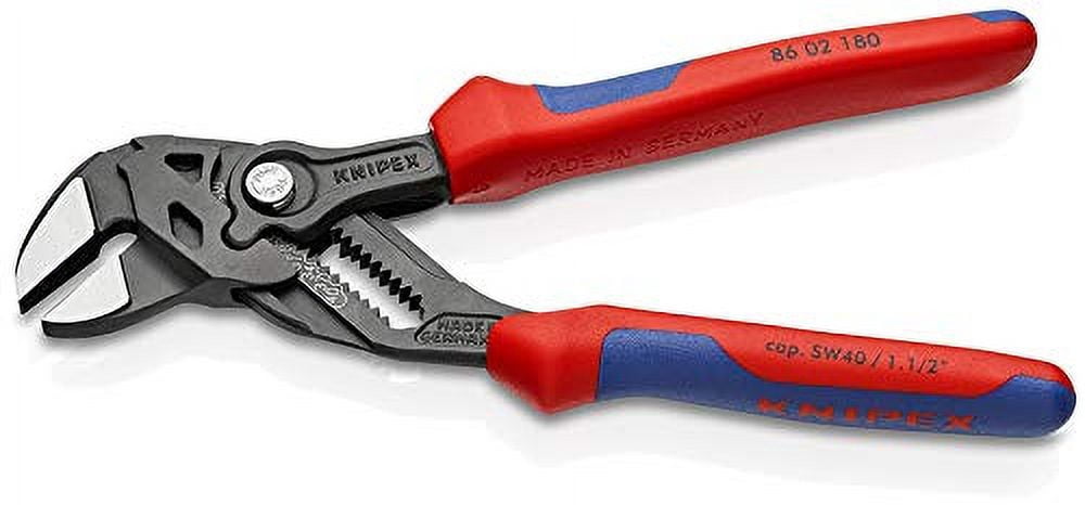 KNIPEX Tools - Pliers Wrench, Black Finish, Multi-Component (8602180) 102