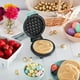 thumbnail image 3 of Dash Mini Maker: Miniwaflera para hacer waffles, paninis, papas hash brown, y otros para el desayuno, almuerzo o aperitivos, con f&aacute;cil limpieza, doble cara antiadherente &ndash; Aqua, 3 of 8