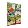thumbnail image 2 of Trademark Fine Art 'Flower Tree I' Canvas Art by Karen Fields, 2 of 4