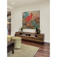 thumbnail image 5 of "Scarlet Ibis" Painting Print on Wrapped Canvas, 5 of 5