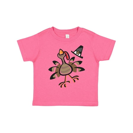 

Inktastic Happy Thanksgiving Turkey Gift Toddler Boy or Toddler Girl T-Shirt