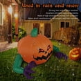 thumbnail image 3 of Decoración de Fantasmas Infles de Halloween, 1,2 M IP44, Impermeable, Decoración de Césped para Jardín, Fiesta en el Patio, Con Cable de Alimentació Largo, Cremallera, 3 of 7