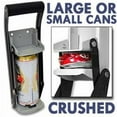 Heavy Duty Can Crusher Designed to Recycle and Crush 16 oz Cans