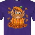 thumbnail image 4 of Inktastic Owl in a Pumpkin Cute for Halloween and Thanksgiving T-Shirt, 4 of 5