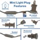 thumbnail image 5 of Luces mini LED en guirnalda Festive Living 100 blanco cálido 10,5 m, 5 of 8