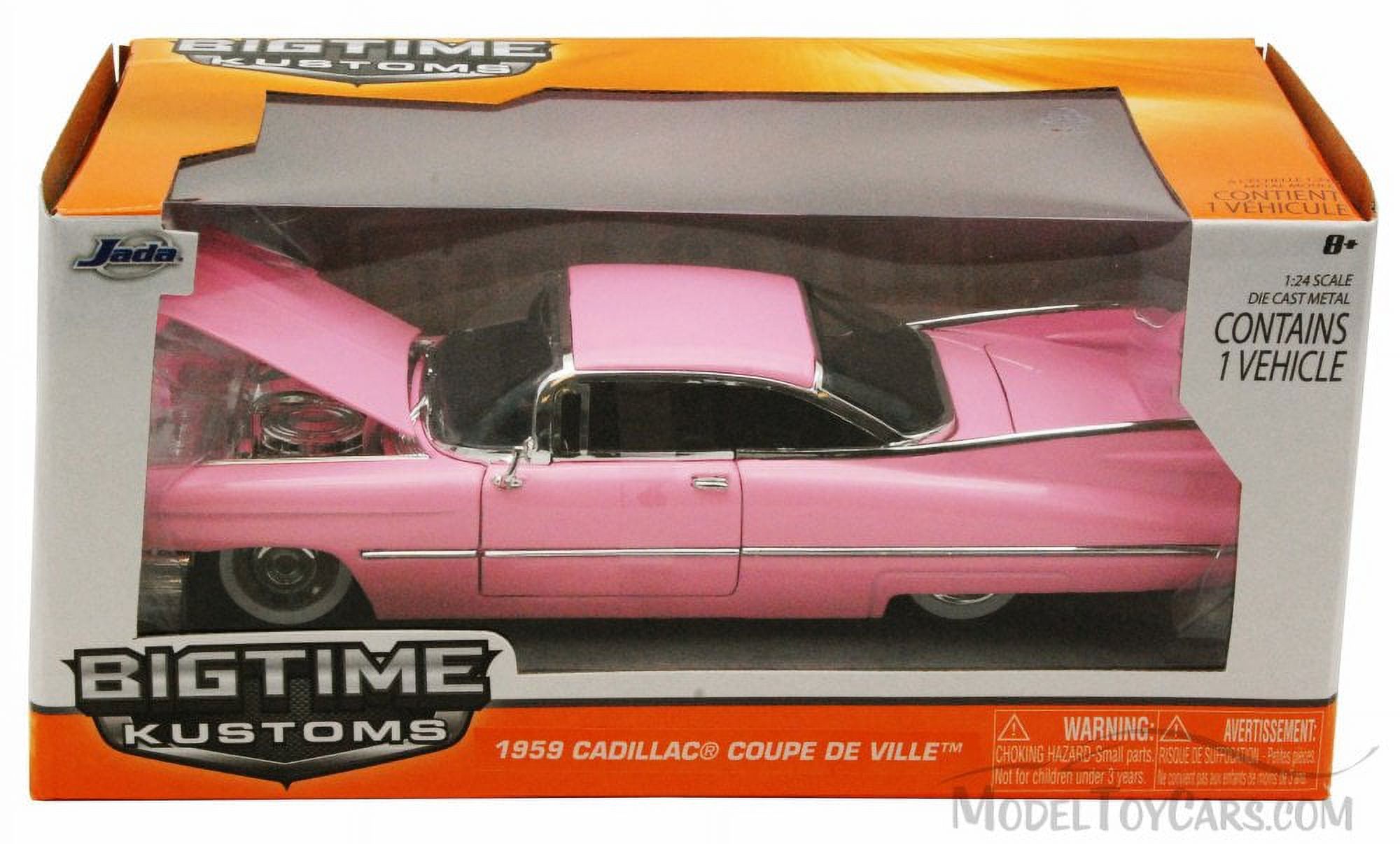 Jada 96801pk 1959 Cadillac Coupe Deville Diecast Car Model 1
