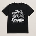 thumbnail image 3 of Knuckle Sandwich Bar & Grill Graphic T-Shirt, Unisex Classic Fit Tee, 3 of 9