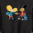thumbnail image 3 of Hey Arnold! - Arnold and Gerald Skateboard - Toddler And Youth Crewneck Fleece Sweatshirt, 3 of 5