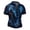 A-Blue4, variant on Yuanlong Boys Skull Print Tshirts Halloween Short Sleeve Lace Up Tees Vintage Funny Breathable Casual Daily Party Streetwear Top
