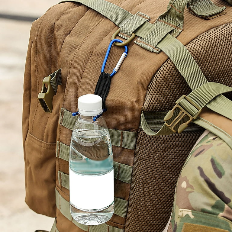 Hanging Mineral Water Bottle Ring Holders For Backpack Belts