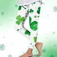 thumbnail image 2 of hotojiny Girls Leggings St. Patrick's Day Gift for Kids Elastic Waist Tights Pants Stretchy Slim Fit Soft Trousers Toddler 3-8 T, 2 of 7