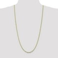 thumbnail image 2 of Collier Chaîne Figaro 3mm en Or Jaune 10k Pendentif Charme, 2 of 9