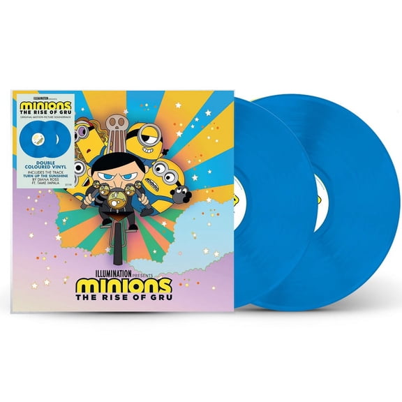 Various Artists Minions: The Rise Of Gru (Colored Vinyl, Sky Blue, Indie Exclusive) (2 Lp's) Vinyl