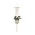 thumbnail image 1 of Maceta de red de bolsillo para flores, creativa, para jardinería, planta verde, maceta colgante, hecha a mano, con cuerda de cáñamo, para colgar macetas, 37-72, 1 of 1