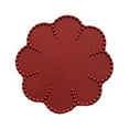 thumbnail image 2 of Silicone Flower Edge Place Mat Modern Style Washable Coffee Tea Cup Pad Beautiful Dinner Mat for Kitchen&Dinner Table, 2 of 8