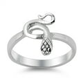thumbnail image 4 of Snake Animal Coil Knot Ring .925 Sterling Silver Band Jewelry Female Male Unisex Size 9, 4 of 4