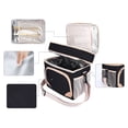 thumbnail image 4 of Unique Bargains Reusable Lunch Bag Insulated Lunch Bag Leakproof Lunch Box Black, 4 of 6