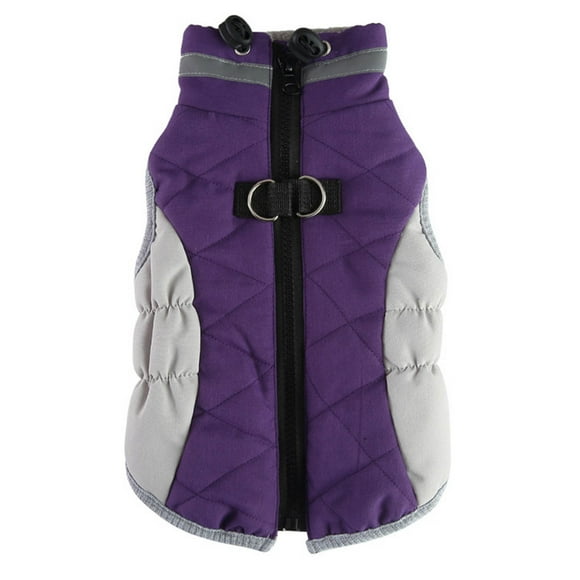 TIELUTT Dog Coat Warm Dog Jacket Winter Coat Paded Dog Vest Reflective Dog Cold Weather Coats with Built Dog Harbeaa Basenji Designer Dog Harnesses for Small Dogs Dog with Name Custom Small Dog Chest