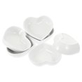 thumbnail image 1 of Plato en forma de corazón, tazón para avena, bandeja para servir alimentos, recipientes para dulces, bandejas para condimentos, 6 piezas, 1 of 6
