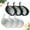 6pcs- mix, variant on Mobile Phone Charger Organizer Bag, Clear Portable Charger Storage Case with Waterproof Pvc, Zipper Closure, Protective Hard Shell for Cords, Data Cables, Earbuds (4pcs-mix)