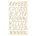 thumbnail image 2 of Steadline 3D Foil Letter Stickers for Scrapbooking - Gold Puffy Alphabet Decals for Christmas Gift Wrapping Journal DIY Craft Projects and Holiday Decorations, 2 of 5