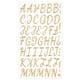 thumbnail image 2 of CaiYueKe Gold Puffy Letter Stickers, Metallic Alphabet Sticker Sheets for Christmas Stockings, DIY Journal Scrapbooking Embellishments, Gift Wrapping Party Decor, 2 of 3
