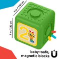 thumbnail image 4 of Cubes Magnétiques Connectables Click & Create de Baby Einstein, 4 of 9