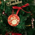 thumbnail image 3 of Christmas Savings Clearance 2023! Loopsun Christmas Decor Delicate Iron Art Christmas Pendant Merry Christmas Tree Hanging Pendant Decor for Winter Christmas Tree Decorations, 3 of 3