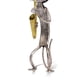 thumbnail image 4 of TOOARTS metal que toca el saxofón Carevas escultura del gato, 4 of 7