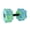 green and blue, variant on Foam Pool Fitness Weights Pool Exercise Equipment with Padded Grip for Water Aerobics, Aquatics Dumbbells, Water Weights