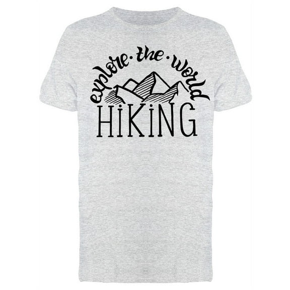 Explore The World Hiking Tee Men's -Image by Shutterstock