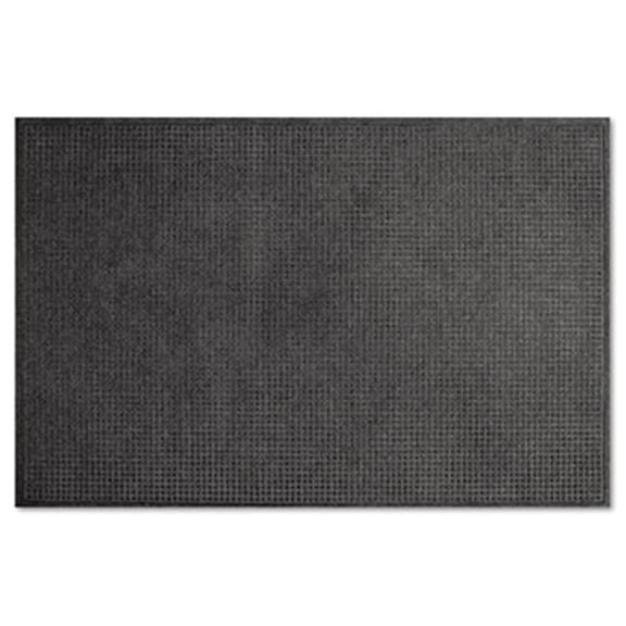 EcoGuard Indoor Wiper Mats  Rubber  48 x 72  Charcoal