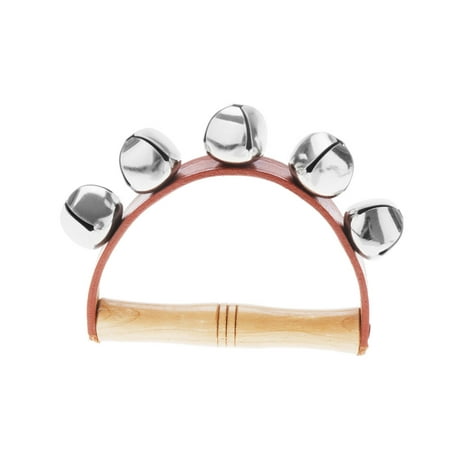 Tambourine Handbell Baby Kid Child Early Educational Musical Instrument Rhythm Beats Shaking Small Jingle Bell Toy