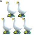 thumbnail image 1 of 5PCS Duck Micro Landscape Ornaments Resin Crafts Hanging Dolls Creative Ornaments Figurines for Home Fairy Garden, 1 of 8