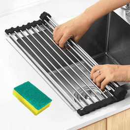 Dish Rack Dish Drying Rack Over the Sink Dish Drying Rack Bottle Drying Rack Kitchen Sink Organizer Walmart