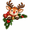 1-G, variant on Christmas Peekaboos Door Frame Corner Decor, 2 Piece Wooden Xmas Door Topper Set, Holiday Frame Corner Signs for Doorways, Entryways, Interior Doors, Windows and Living Rooms, Santa Claus Design