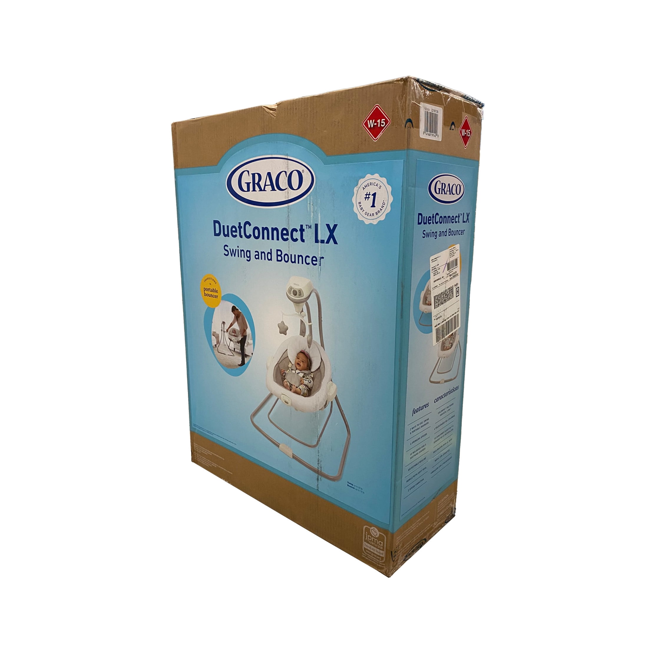 Portable Bouncer Duetconnect Lx Swing And Bouncer Graco