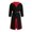 A90 Black, variant on Halloween Costumes For Men Color Block Samurai Robe Medieval Knight Cosplay Outfit Stage Performance Fancy Dress For Adults Halloween Costume Red XXL
